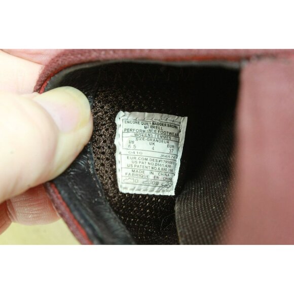 Merrell Encore Quilt Madder Clogs Size 6.5  Red Round Toe Slip-On Shoes J66574 - Picture 8 of 9